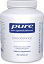 Encapsulaciones puras OsteoBalance ← Suplemento hipoalergénico para promover la absorción del calcio y la mejora de la mineralización sana de los huesos*