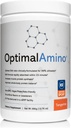 OptimalAmino Amino Acid Powder tención 99% Utilized Essential Amino Acid (EAA) Suplemento Silencio Pre/Post Workout &amp; Muscle Recovery TEN NSF for Sport Certified TEN Tangerine Flavor