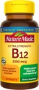 Extra Fuerza Vitamina B12 2500 mcg Tablas, 60 Cuenta