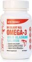 Dr. Colbert's Wild Alaskan Salmon Omega-3 Contiene Fuentes Naturales de Omega-3, DHA &amp; EPA - Formulado por el Dr. Don Colbert