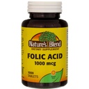 Blend Folic Acid 1000 mcg - 1000 Tablets Pack de 3