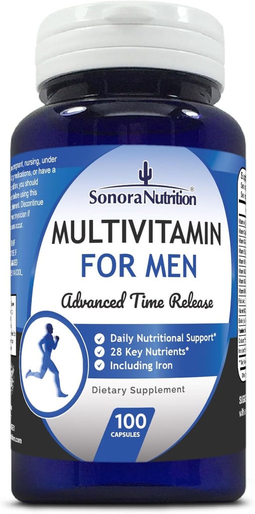 Multivitamina para hombres de tiempo avanzado, 100 cápsulas