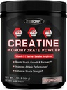 ZEBORA Micronized Creatine Monohydrate Powder, Creatine Monohydrate for Women-Men, Ayuda a la recuperación del músculo, mejora el tamaño del músculo &amp; fuerza con 5G Creatine y 1G Taurine