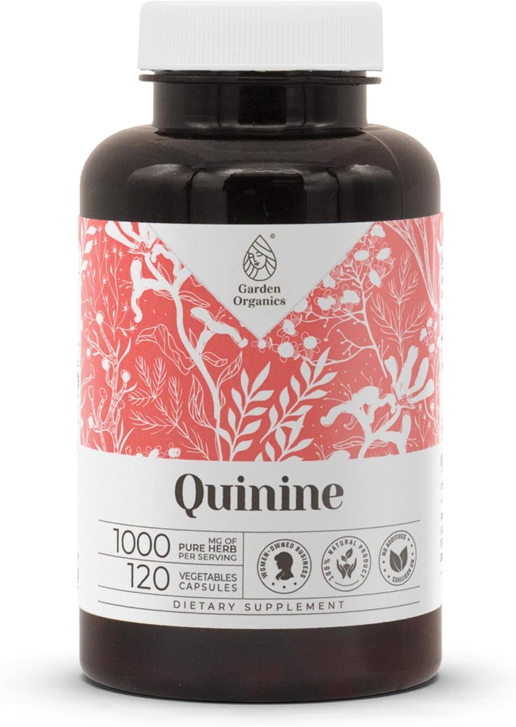 Quinina 120 cápsulas ← Suplementos dietéticos herbarios de alta potencia ← Hecho con cápsulas vegetales y Quinina (Cinchona officinalis) Barco seco (120 Conde)