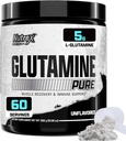 Nutrex Research L-Glutamine Powder Supplement - 60 Serving - Pure Unflavored, Non-GMO & Gluten Free ← Sin Clumps!