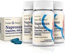 Foster " Thrive Liquid Gels with Naproxen Sodium 220mg NSAID Pain Reliever Fever Reducer, 40 Gels, (Pack of 3)