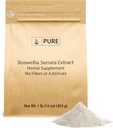 PURE ORIGINAL INGREDIENTES Boswellia Serrata Extracto (1lb) Herbal Suplemento Polvo, No GMO