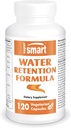 Supersmart - Fórmula de retención de agua (Complejo avanzado) - con Dandelion, Guarana, Caffeine, Betalains - Natural Lymphatic Drainage Suplemento ← Non-GMO & Gluten Free - 120 Vegetarian Capsules