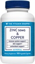 Zinc con cobre - Apoyos Salud Inmune - 50 MG (100 cápsulas vegetarianas)