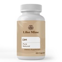 Como la mina DIM (100 cápsulas), Pura " Natural, No Fillers o Aditivos, Suplemento dietético