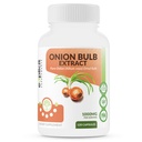 All Natural Onion Extract 1000mg - Dried Onion Bulb (Allium Cepa) Suplemento Herbal - 120 cápsulas