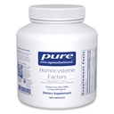 Pure Encapsulations Homocysteine Factors ← Suplemento para apoyar los niveles normales de Homocysteine y la salud cardiovascular*