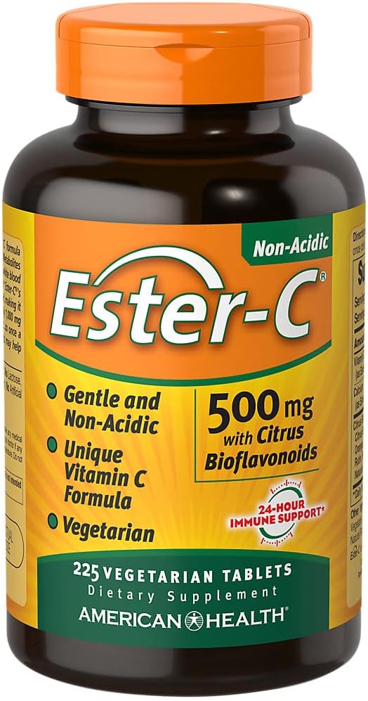Ester-Vitamin C con Citrus Bioflavonoids 500 Milligrams 225 Veg Tabs