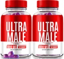 NutraRize (Pack of 2 Ultra Male Gummies 1000 MG, Vitamin Gummies, All Natural Supplement to Boost Daily Performance and General Health, Official UltraMale Reviews (120 Gummies)