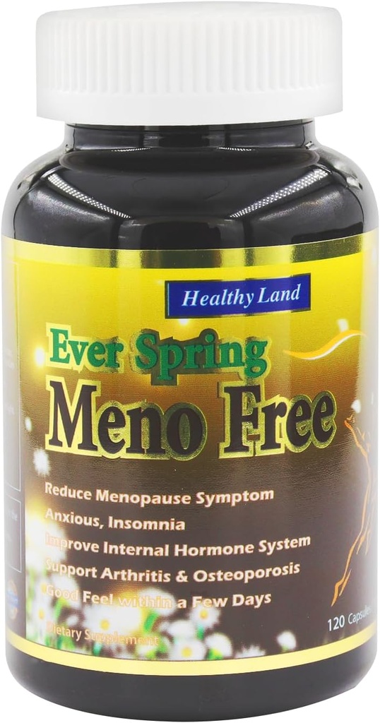 Alivio de la menopausia Silencio para la noche Sudoración de la noche " Respaldo de la fiebre TENIDO Fácil de llevar Silencio 120 Conde w/Pomegranate, Soy, Isoflavones, Pueraria, Fenugreek, Clover rojo I
