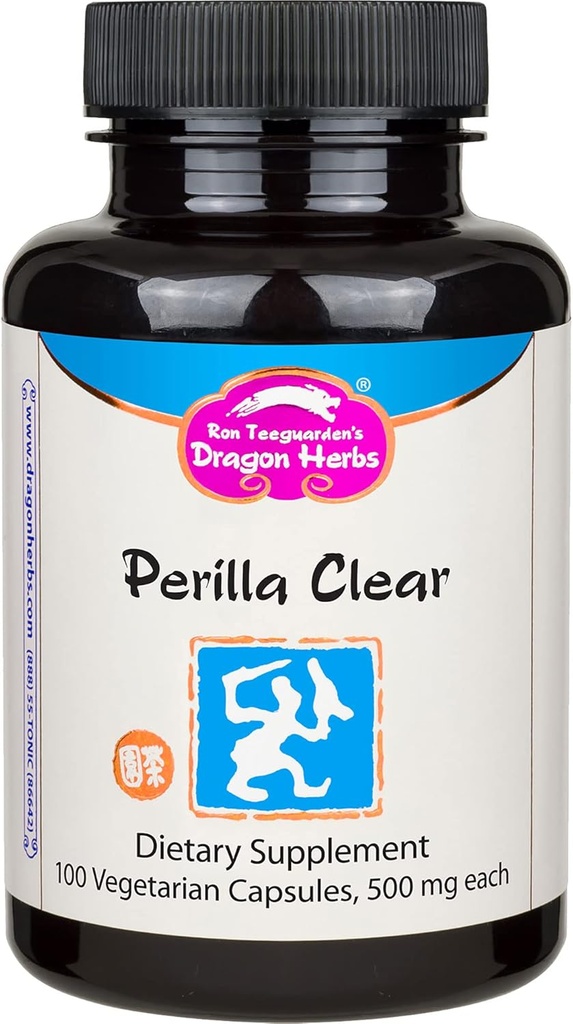 Herbs Dragón - Perilla Clara cápsulas - 60 cápsulas, 500 mg cada uno