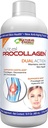 Natural Energy Vital Procollagen - Liquid Hydrolyzed Collagen Protein with Hyaluronic Acid and Glucosamine Chondroitin Sulfate Anti-Aging Factor for Hombre and Women 16oz ←Nueva Flavor de Snickerdoodle
