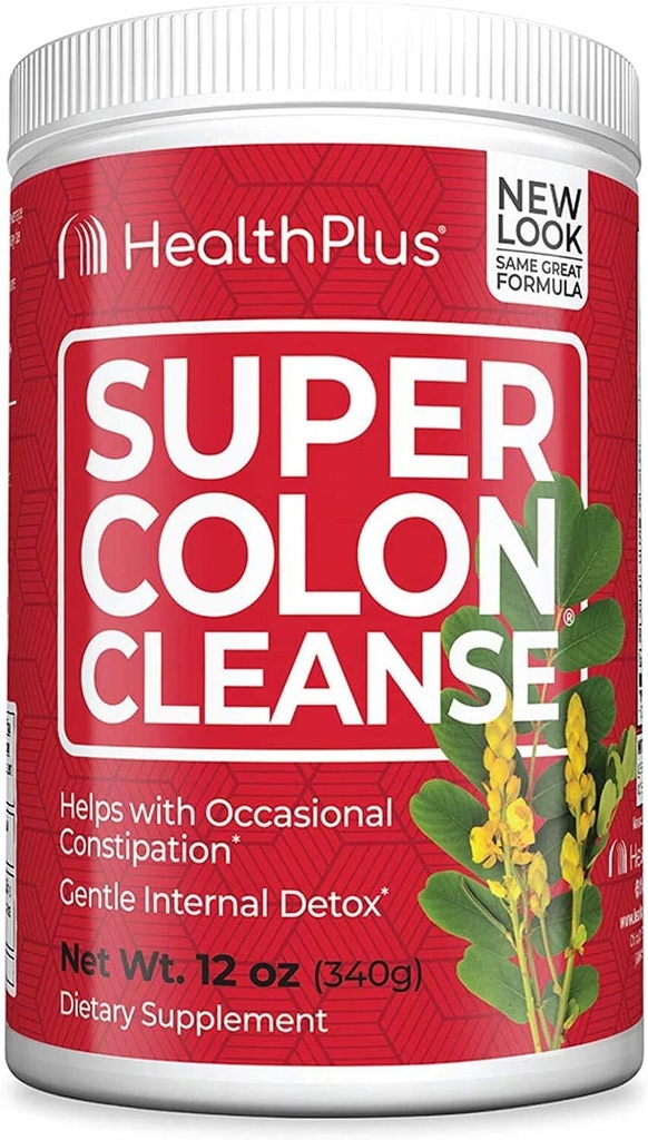Health Plus Super Colon Cleanse: 10-day Cleanse -Detox | More Than 2 Cleanses, 12 Oz