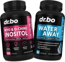Myo-Inositol & D-Chiro Inositol " Water Away Pills - Water Retention Diuretics for Gut Health " Leg Swelling - Supplements for Women to Support Menstrual Cycle " Female Health