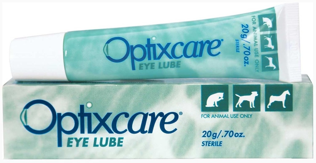 Optixcare Pet Eye Lube Lubricante para perros &amp; gatos 20 gramos