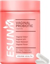 Suplemento de Salud Vaginal Femenina, Probióticos vaginales para Mujeres PH Balance Prebióticos " Lactobacillus Probiotic,Promote Healthy Vaginal Odor " Vaginal Flora, 60 Cuenta
