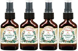 4 Bottles of Apiario Silvestre Brazilian Green Bee Propolis Spray Glycolic Extract 30ml -Non Alcoholic, Wax Free, Sugar Free