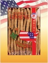 Hsu's Ginseng SKU 105-4 ← Long Small #2 ← Ginseng Americano Cultivado del Condado de Marathon, Wisconsin USA TEN ANTE NOVEDAD NOVEDAD 4oz Box, ع洋م, B0009NG68S