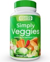 Promesa de la naturaleza - Hecho con Superalimentos Alimentarios completos, Empaquetado con Beta Caroteno &amp; 18 Verduras diferentes - 100% Soy Gratis