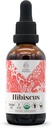 Hibiscus USDA Orgánica Extracto Libre de Alcohol Silencioso Suplemento dietético, Alta Potencia Tintura Silencio Natural Certificado Hibiscus Orgánica (Hibiscus Sabdariffa) Flor seca (2 oz)