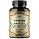 Cápsulas de Quinina HERBALICIOUS - Cinchona Officinalis Bark Suplemento Herbal para el Muscle, Defensa de Cánulas y Salud Digestiva Global - Píldoras de Sulfato de Quinina All-Natural, 500 mg por Cápsula, 100 Tabletas