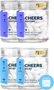 Cheers R plagaR Combo Silencioso Restaurar + Alivio TENIENDO Mejor Después de Beber &amp; Apoyar Su Vida DHM, L-Cysteine, Milk Thistle, Ginger, White Willow Bark, Caffeine, L-Theanine TEN 24 Doses Cada ← Suplementos