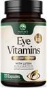 Suplemento Mineral - Contiene Zinc, Copper, Lutein, " Zeaxanthin, apoya el estrecho de ojos secos, la salud de visión para adultos, no transgénicos, píldoras vegas " Minerales Suplementos - 120 cápsulas