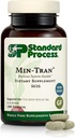 Standard Process Min-Tran - Nervous System Health Supplement - Good Source of Magnesium - Supports Sleep Pathways &amp; a Healthy Stress Response - Gluten-Free, Non-Dairy & Non-Soy - 180 Tablets