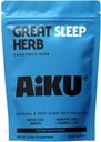 Gran Herb de sueño tóxico para el descanso " Relajación ¦ Chamomile Tea with GABA, Magnesium " 5-HTP ← Soporte para el sueño herbal Premium Silencio USA Made - 15 Tea Bags (15 Day Supply)