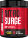 Fábrica de Jacked NITROSURGE Shred Pre Workout Suplemento - Energy Booster, Instant Strength Gains, Sharp Focus, Powerful Pumps - Nitric Oxide Booster &amp; PreWorkout Powder - 30Sv, Blueberry Lemonade