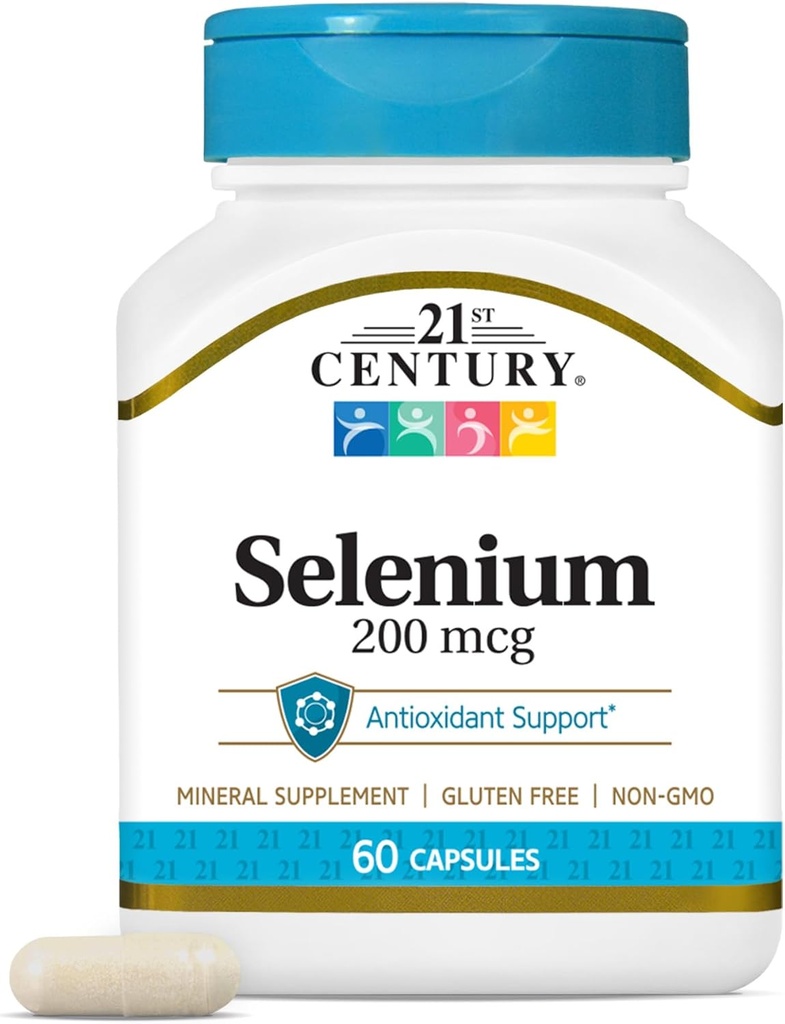 siglo 21 Selenium 200 mcg Capsules, 60 Conde