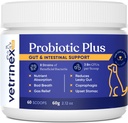 Probiótico - Tratamiento de la Coprofagia para Perros - Parar e impedir que el Perro coma Poop - No comer heces, disuasión y prevención - Probióticos Polvo para gatos, perros &amp; cachorros