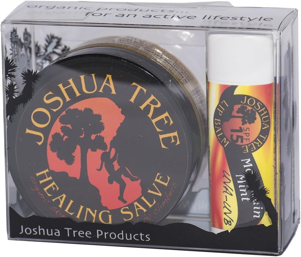 Josué árbol orgánico escalada Salve protección de la piel regalo conjunto