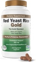 600 mg de arroz ecológico de levadura roja - IP6 International - 240 caps