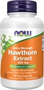 AHORA Suplementos Alimentarios, Extracto de Hawthorn 600 mg, Fuerza Extra, Soporte Cardiovascular*, 90 cápsulas de Veg