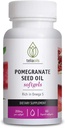 Teliaoils Suplemento de granada con aceite de linaza – 60 Softgeles líquidos – Aceite de semillas de granada fría para soporte de piel antioxidante – Omega 5 " Polyphenols for men " Women