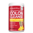 Health Plus Colon Cleanse Digestive Support | No Artificial Flavors | Daily Fiber for Toxin Elimination to Reduce Bloating | Psyllium Husk | Pineapple Flavor | 9 Ounces, 36 Servings