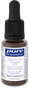 Encapsulaciones puras Vitamina D3 (Vegan) Liquid ← Soporte Hipoalergénico para Bone, Breast, Cardiovascular, Colon e Immune Health* ← 0.3 fl. oz.