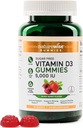 NatureWise Vitamina D3 5000 UI Gummies - Sabor mixto sin azúcar - Gummies de vitamina D para adultos, soporta inmunidad, fuerza muscular y ósea -Gelatina libre, no GMO - 90 Gummies[45-Day Supply]