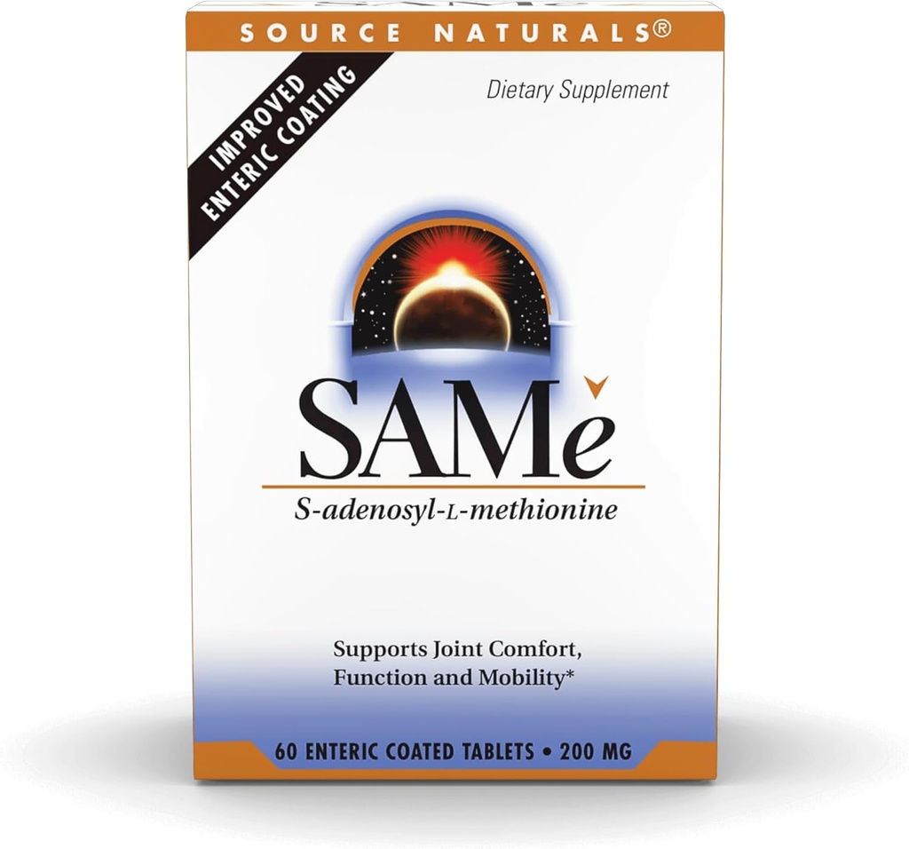 Fuente Naturals Mismo, Soporta Confort Conjunto, 200mg - 60 Tablas Enteric Coated