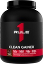 Regla 1 Clean Gainer - High-Protein Lean Gain Fórmula con 560 Calories, 30g de Full-Spectrum Protein, Más de 90g Carbs, Bajo 6g de grasa (15 Servimientos, Chocolate Fudge)
