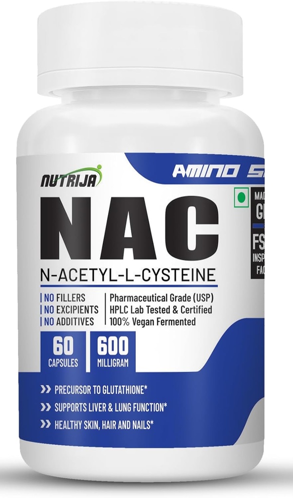 N-Acetyl CYSTEINE (NAC) (600 MG) - 60 cápsulas