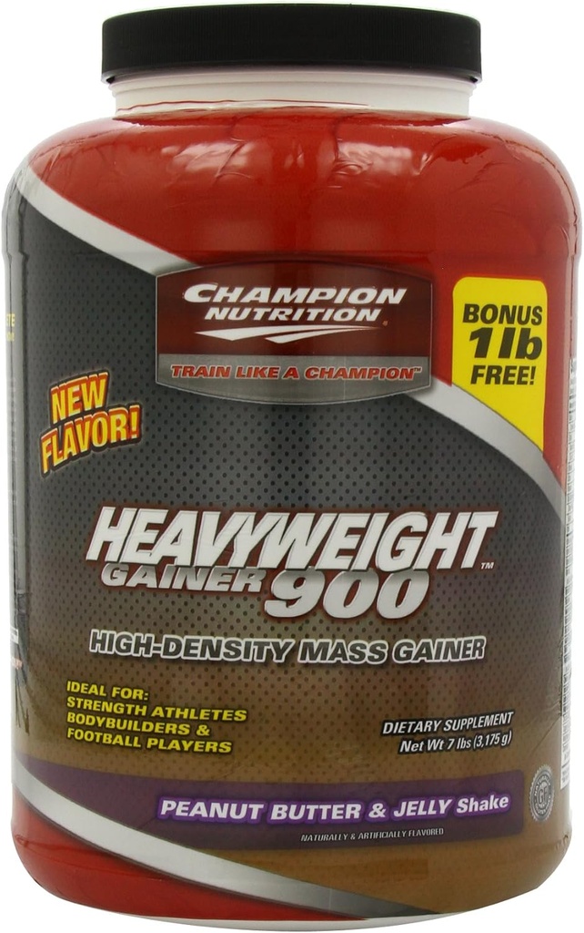 Champion Nutrition HV Gainer 900 Peanut Plus Jelly, 7.15 libras