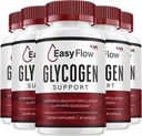 (5 Pack) EasyFlow Glycogen – Easy Flow Capsule Cleaner, EasyFlow Pills, Advanced Formula for General Wellness, Easy Flow Glycogen Reviews, 300 cápsulas